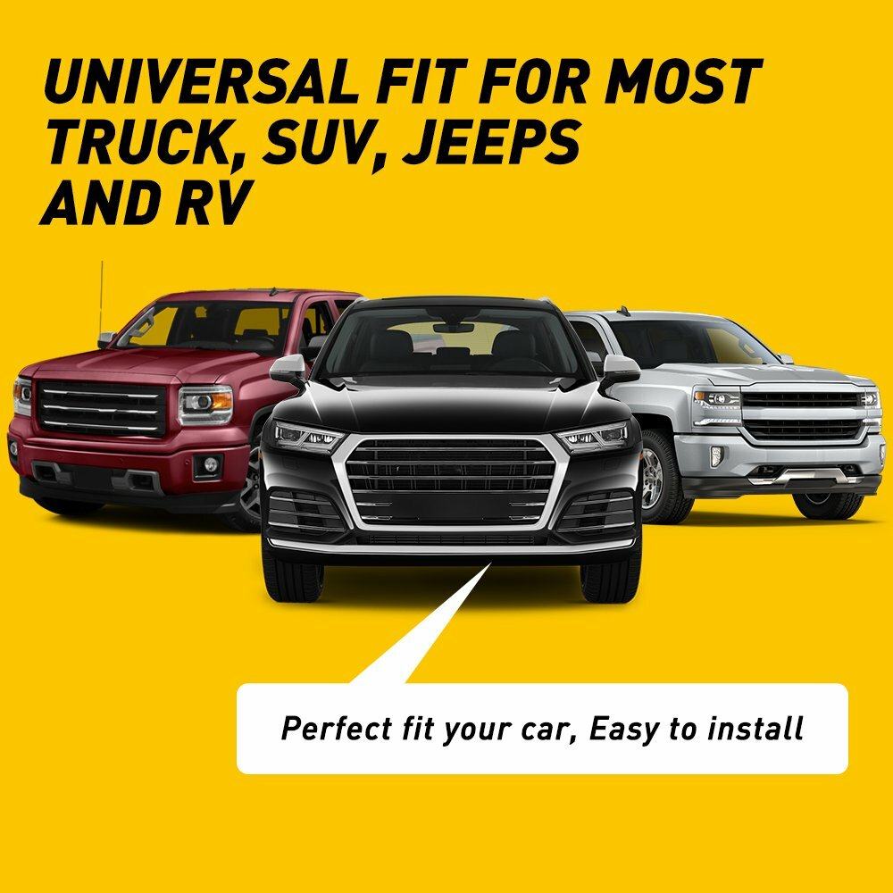 LED Tailgate Light Bar 60" Triple Row 5-Function Strip for Pickup Trailer SUV