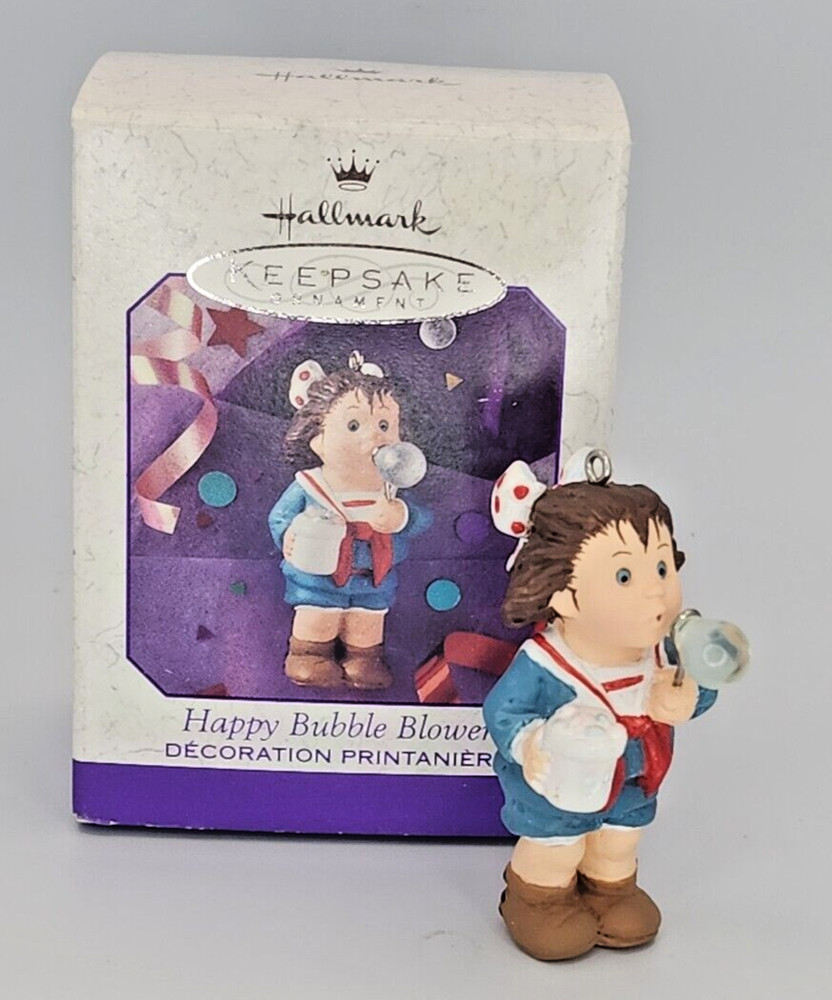 Hallmark Happy Bubble Blower Keepsake Ornament 1999 U76
