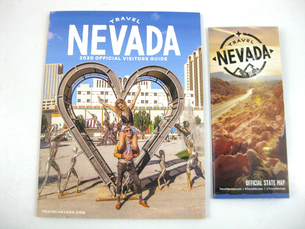 Travel Nevada Map and Brochure 2020