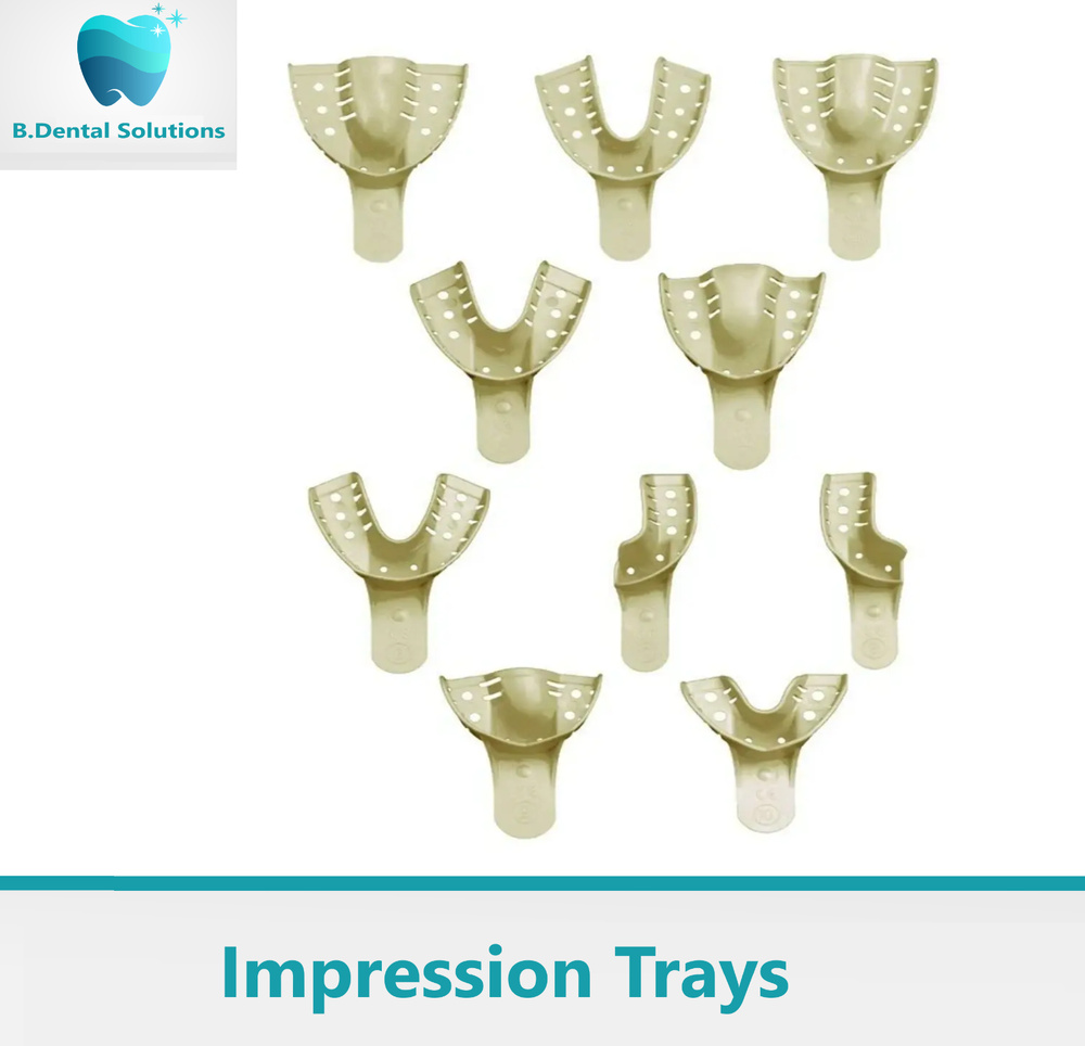 MARK3 Dental Disposable Impression Trays Perforated All Sizes Pkg/12