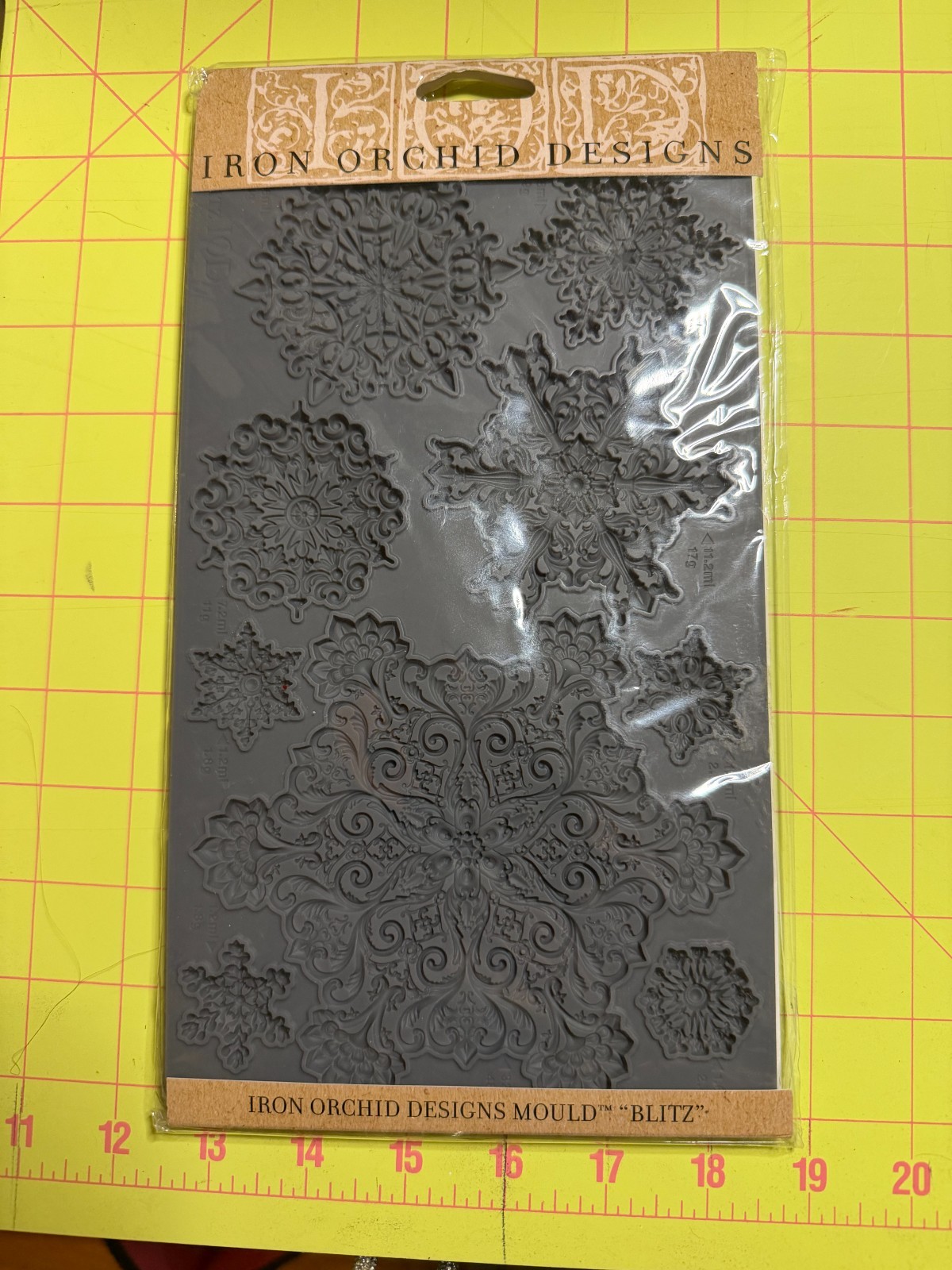 Iron Orchid Designs (IOD) Silicone Moulds - New in Package!