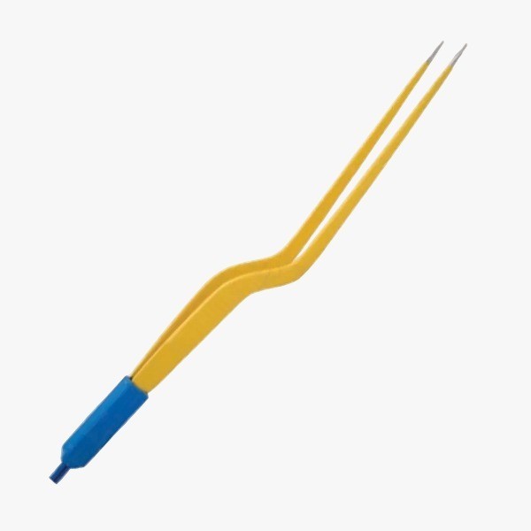 Bipolar Bayonet Forceps Electrosurgical | Disposable with Cable & Reusable |...