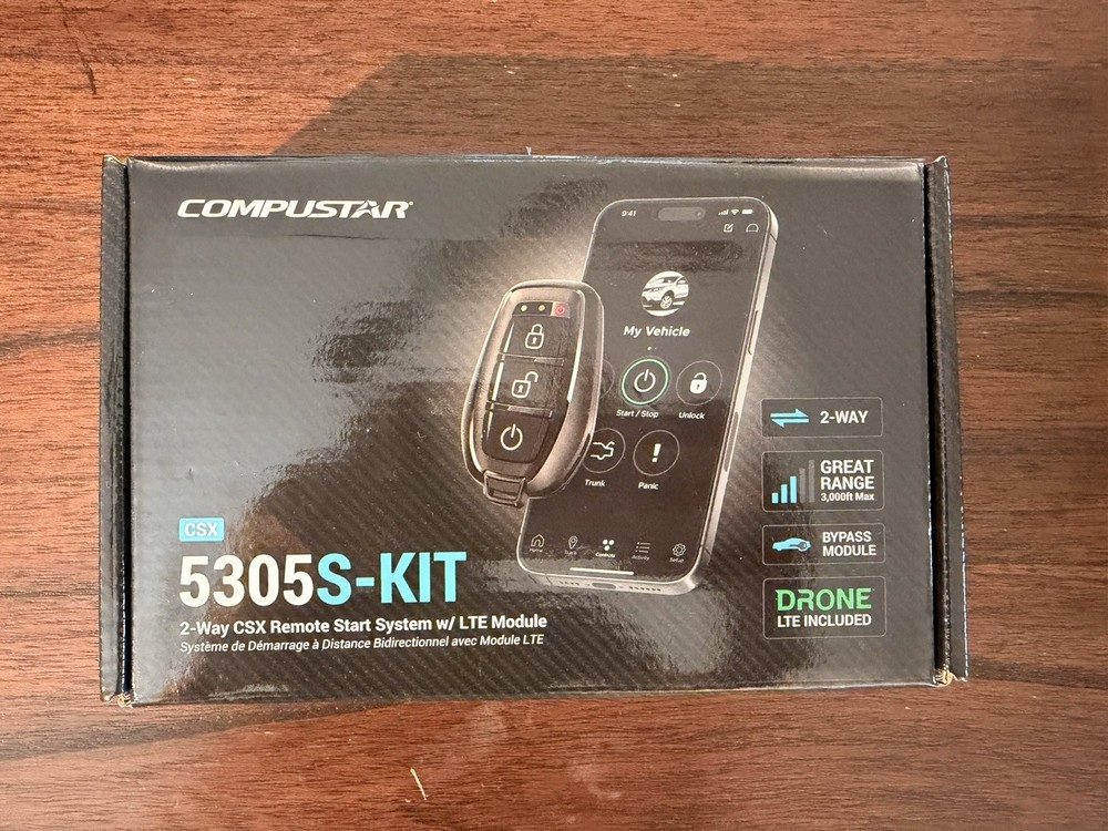 Compustar 5305S-Kit 2 Way Remote Start