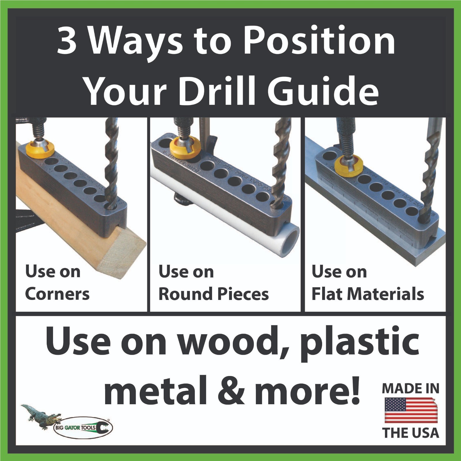 The Complete Metric Set - Drill & Tap Guides - Big Gator Tools line