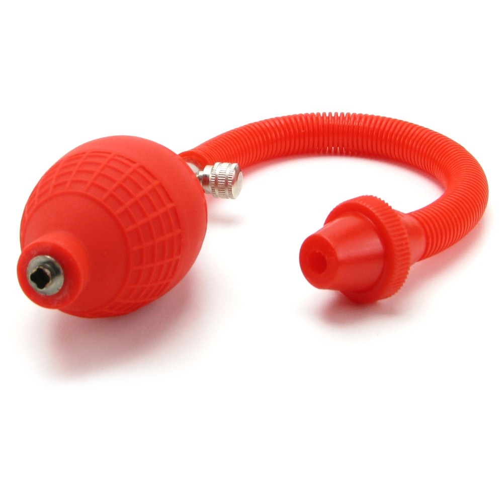 Cal Exotics Fireman's Penis Pump Red - Erection Enhancer Enlarger Enhancement