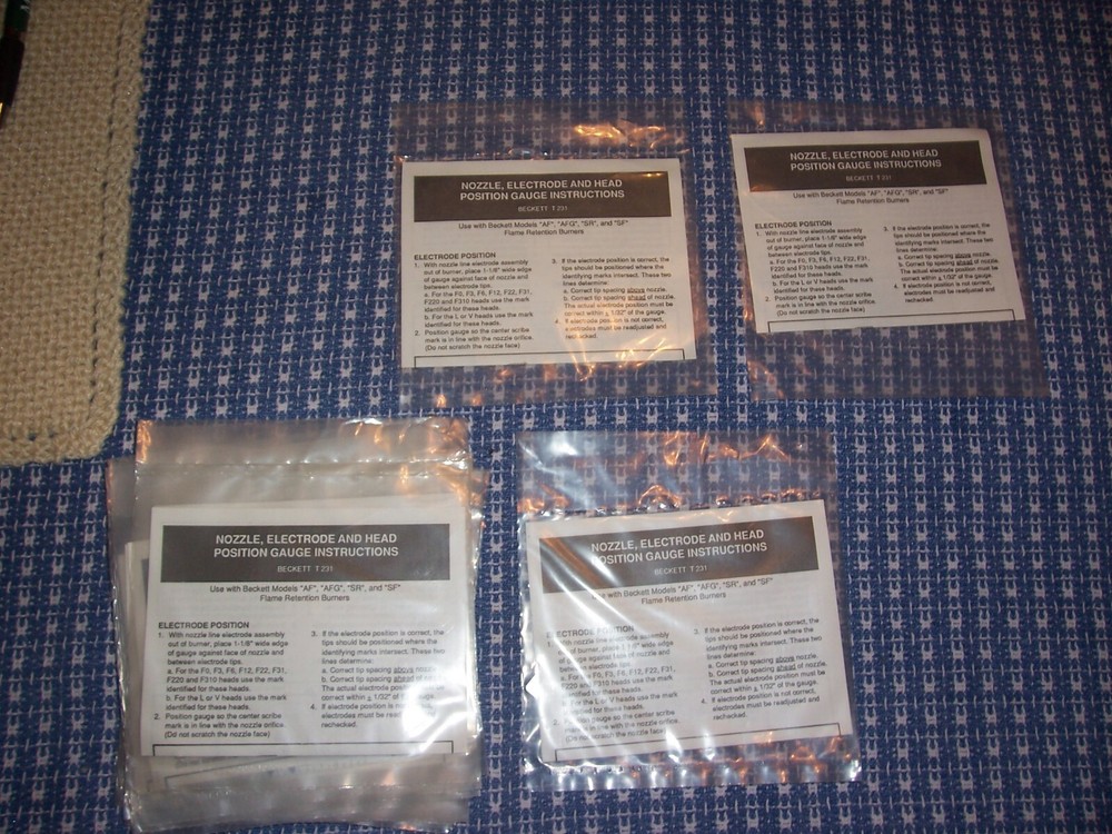Beckett T231Multipurpose Gauge For Nozzle Assembly And Electrode Setting