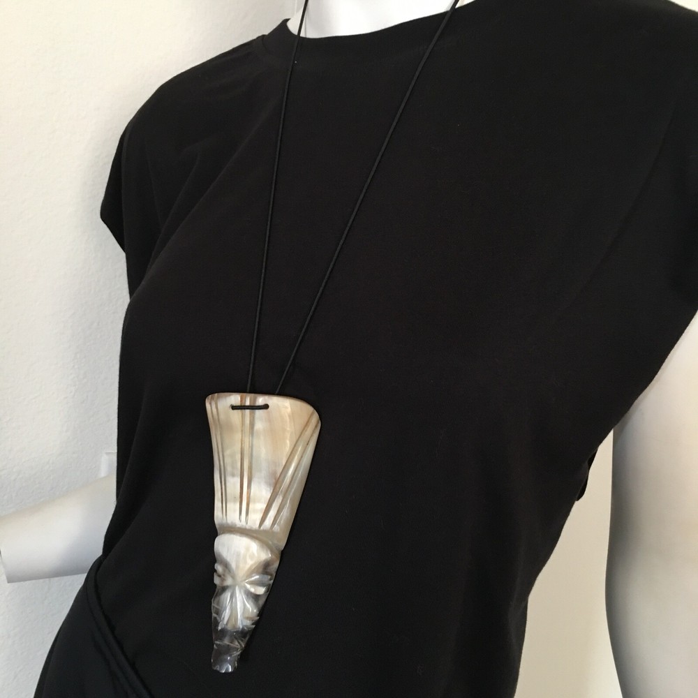 Mask Horn Pendant