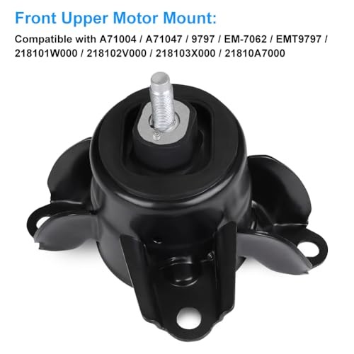 Front Upper Engine Mount Replacement for 2011-2016 Hyundai Elantra 1.8L,