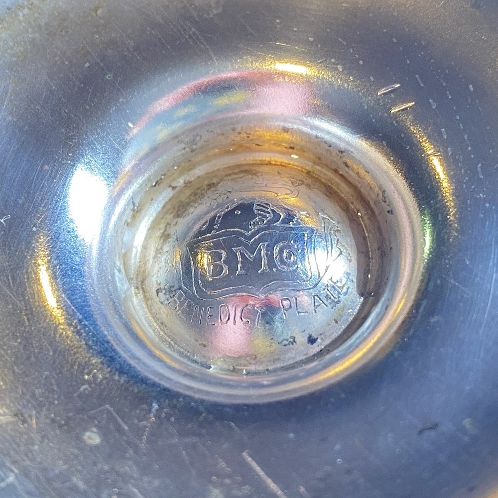 Vintage B.M.C. Silver Plate Creamer