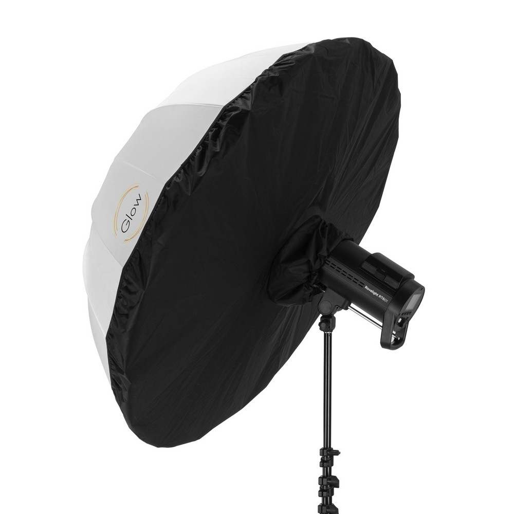 Glow Easy Lock 51" Translucent Umbrella Black Panel