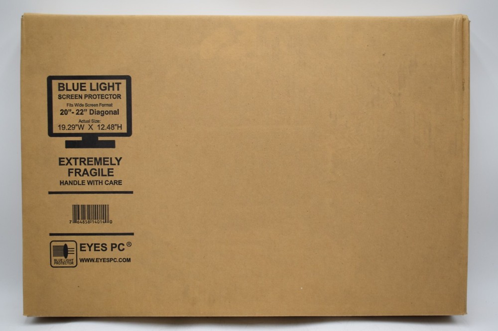 Blue Light Screen Protector 20"-22" Diagonal 19.29"W x 12.48"H