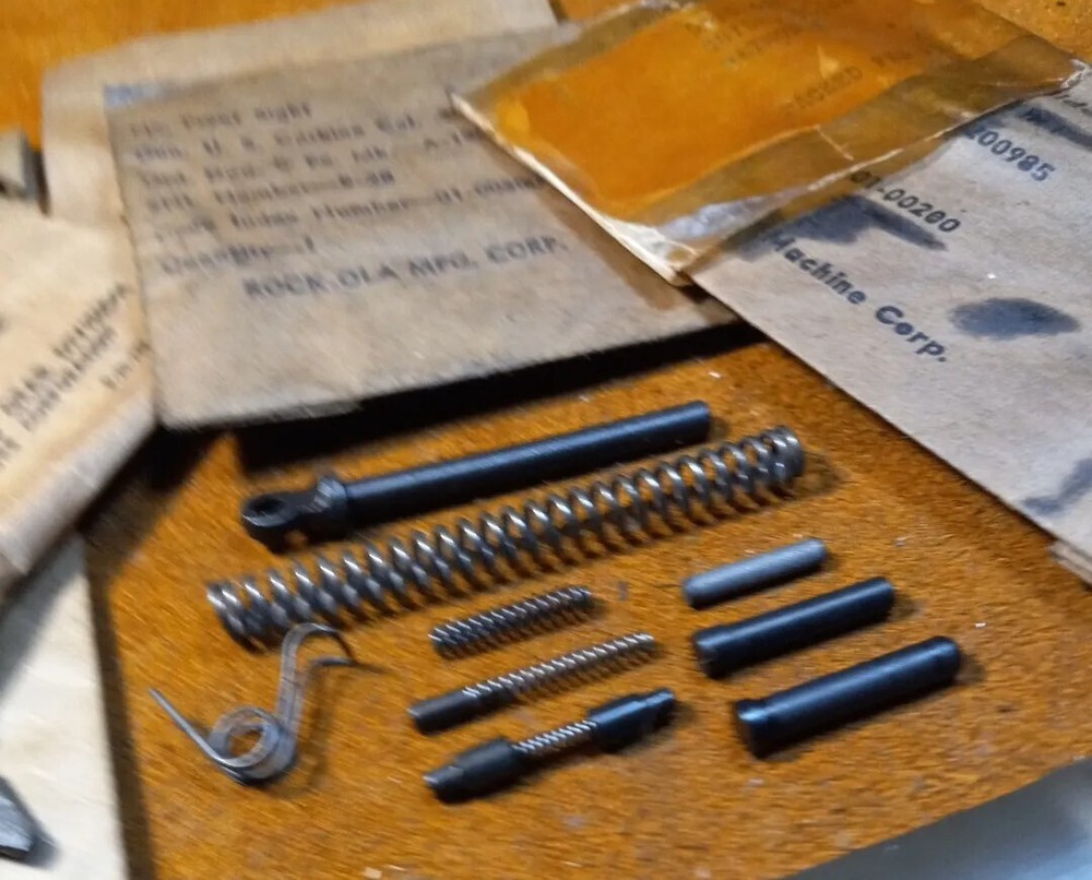 M1 Carbine Hammer Spring with Plunger USGI NOS