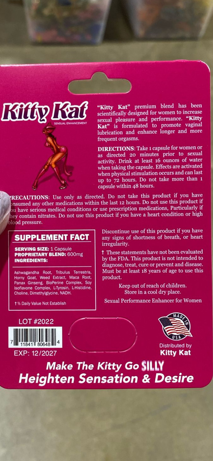 ( 2 Pack + $10 BONUS) Kitty Kat Female Sensual Enhancement READ!