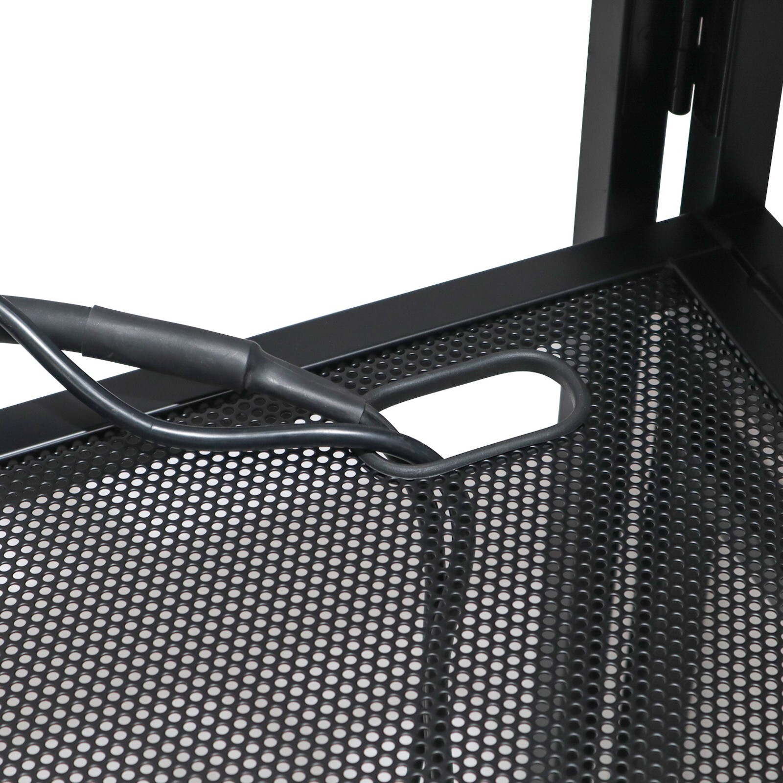 ProX XF-MESA MEDIA Portable DJ Facade Table Station with TV Mount, Scrims & Bag