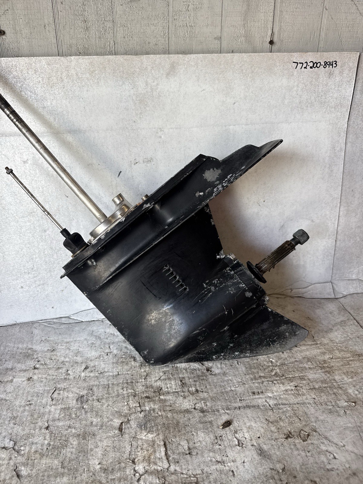 Used 20" Mercury 30-40-50 -hp 2 Stroke Outboard Motor Lower Unit 30hp 40hp 50hp