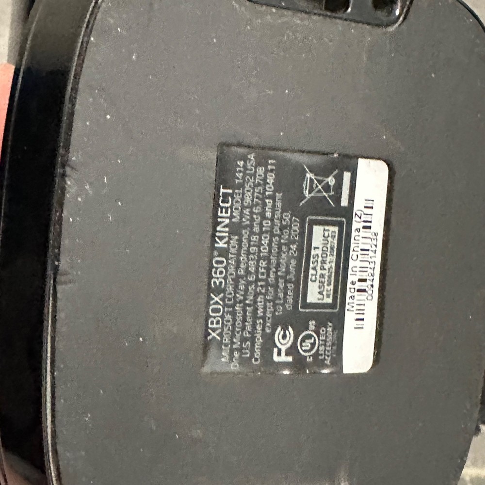 Microsoft 1414 Xbox 360 Kinect Sensor Bar Only - Black