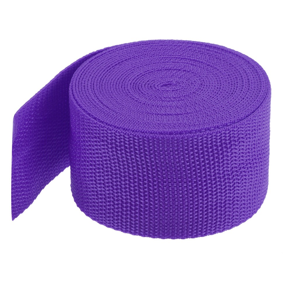 Lightweight Polypropylene Webbing Strap 5cm 5 Yard Dark Purple