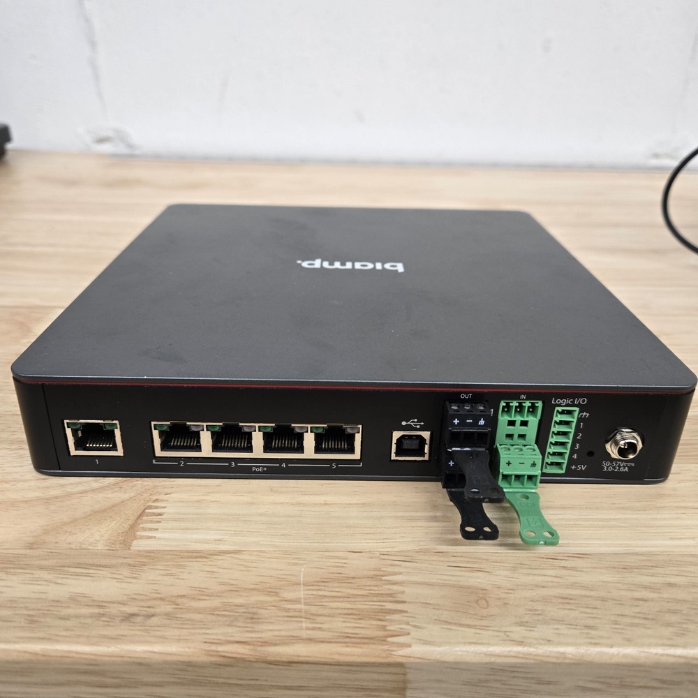 Biamp TesiraFORTE X 400 Meeting Room DSP Multi-Effects Processor + Adapter