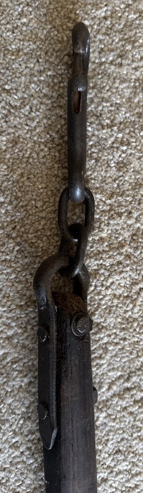 Antique Grain Threshing Flail Handstaff