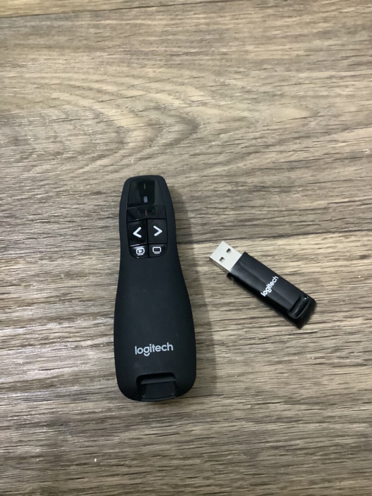 Logitech Wireless Presenter R400 Wireless Remote Control Clicker Laser Pointer