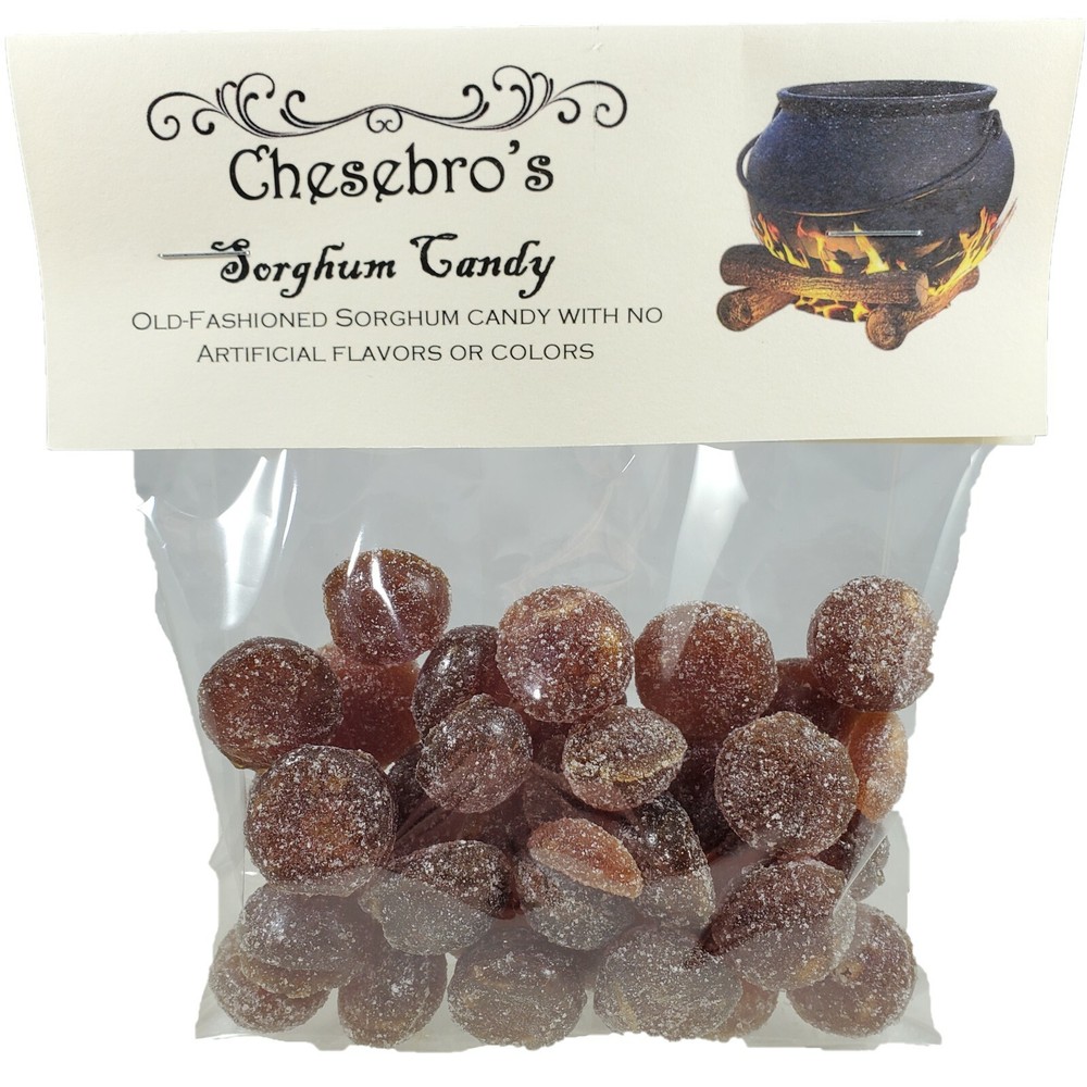 Sorghum Hard Candy Drops 4.5 Ounces