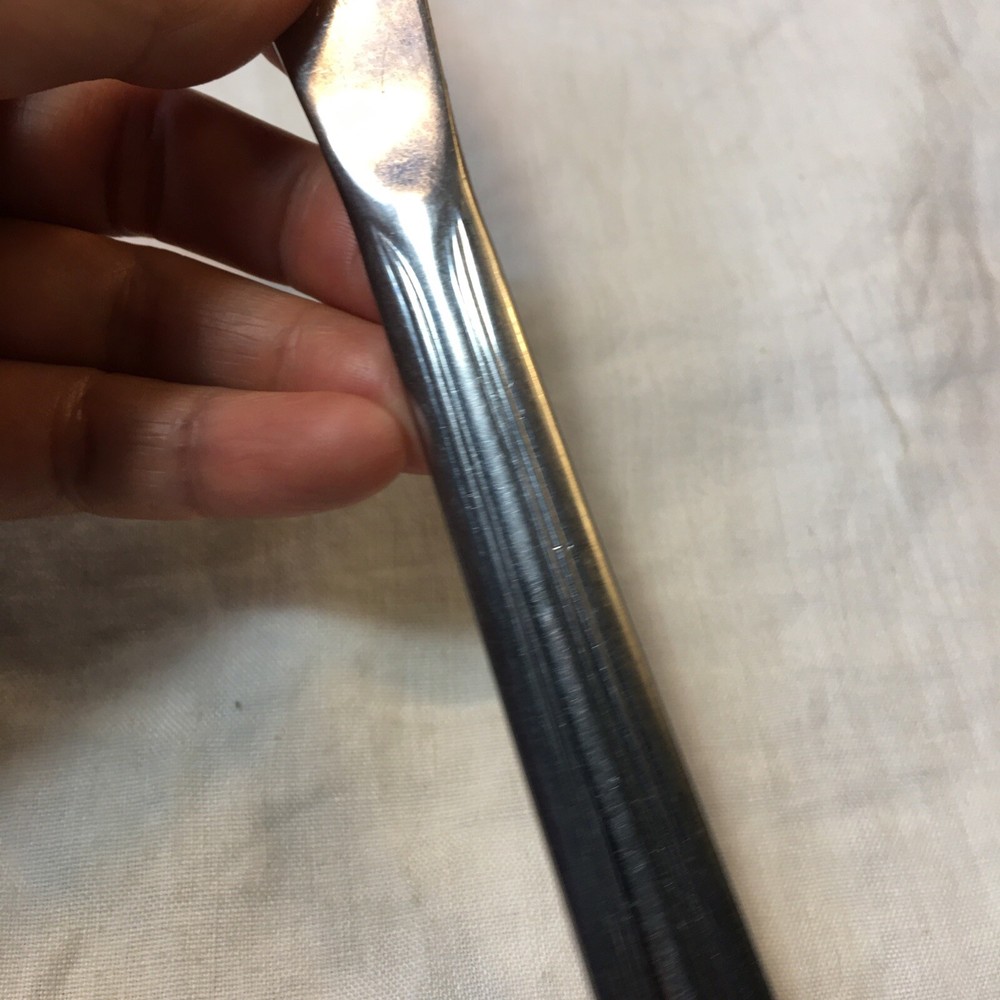 ABC Stainless Flatware Dinner Knife 8.5 Inches Art Deco