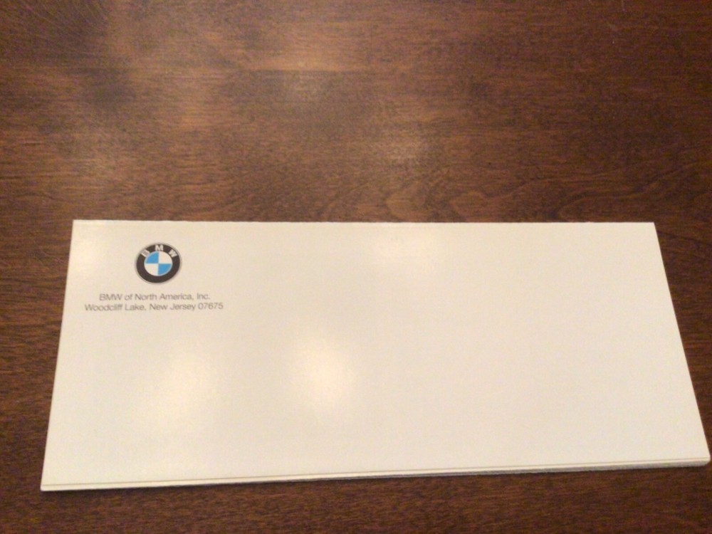 BMW MOTORAD motorcycle brochure/pamplet 1995