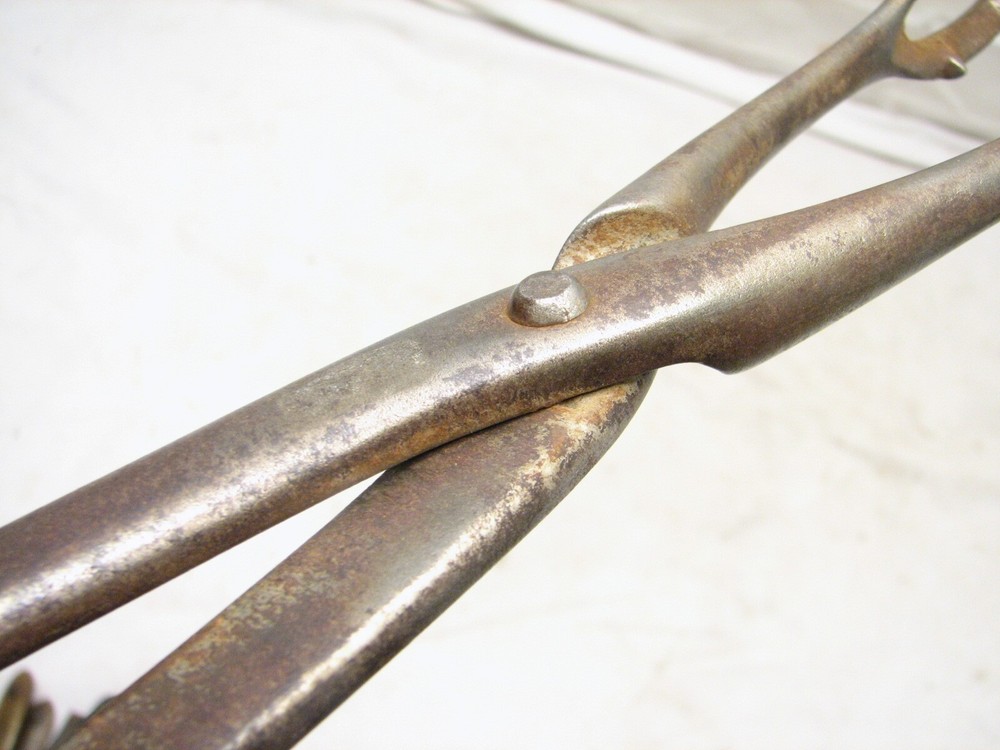 Antique 1890 Patent Pig Puller Veterinary Forceps Birthing Tool