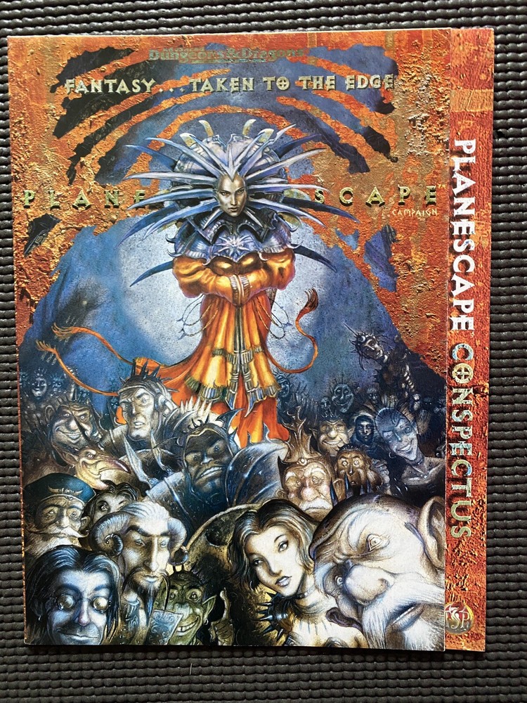 TSR Planescspe Conspectus Poster