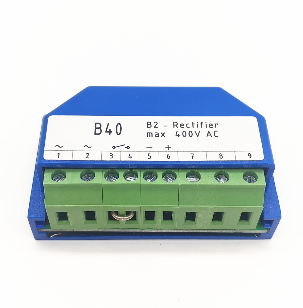 1x Motor Brake Rectifier Brake Power Supply Module B40 B2-rectifier 400VAC