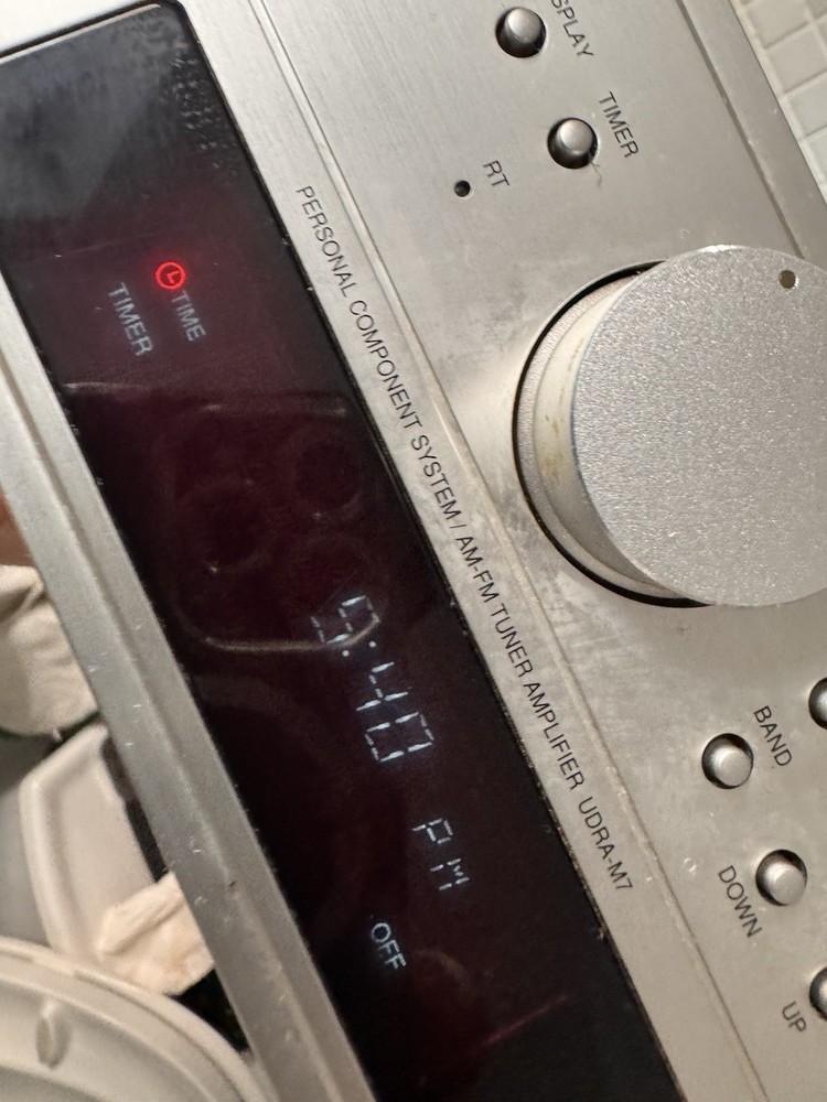 *shoe box size Amp* DENON UDRA-M7 Compact Component Reciever 65W