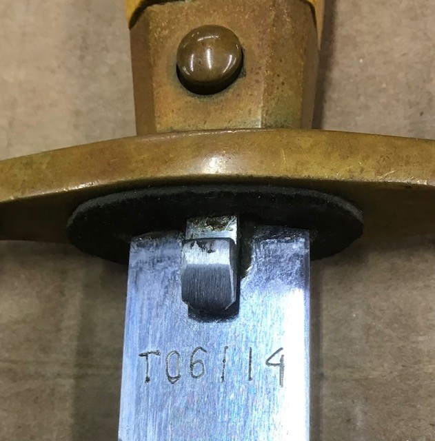 Soviet Officer Dagger, Sailor, The Full Dress Uniform 1957, ZIK 57, Numbered