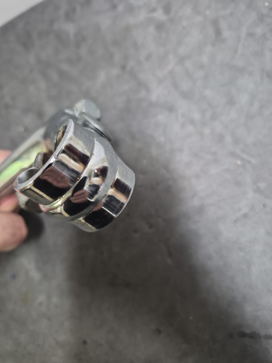 Vintage 1960's Sears Spaceliner 26" Horn Tank Springer Bicycle Chrome Stem