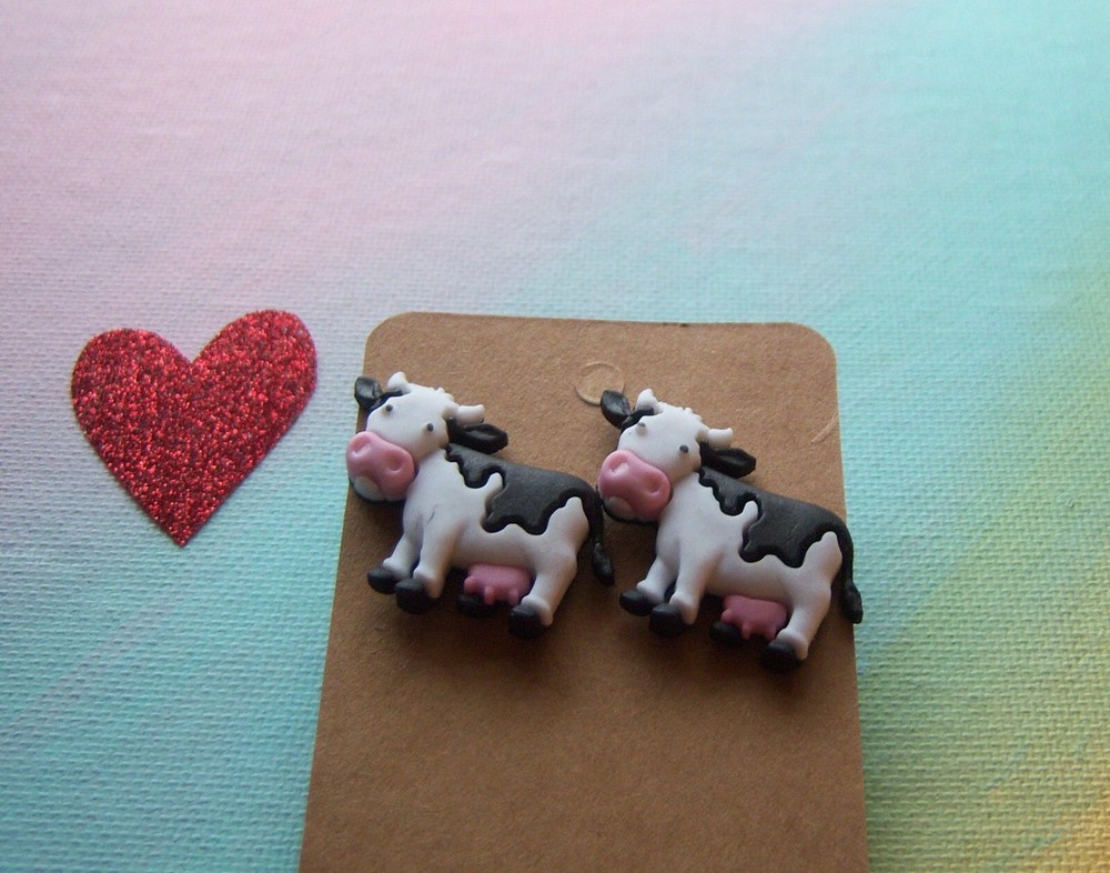 Handmade Post/ Studs Earrings by Granny #3