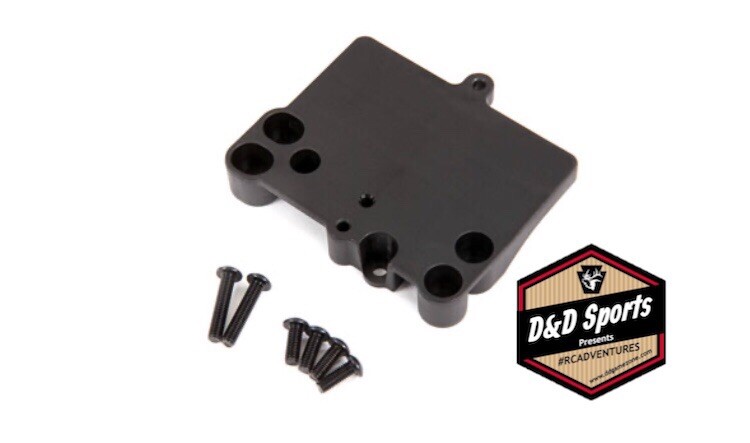 Traxxas 3725R - Mounting plate, electronic speed control