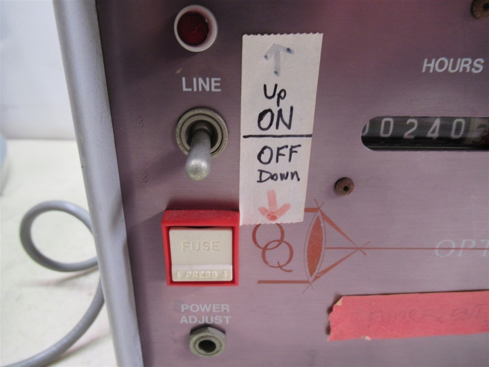 Opti-Quip 1200 Microscope Power Source & 770 Arc Lamp Housing Fluorescence