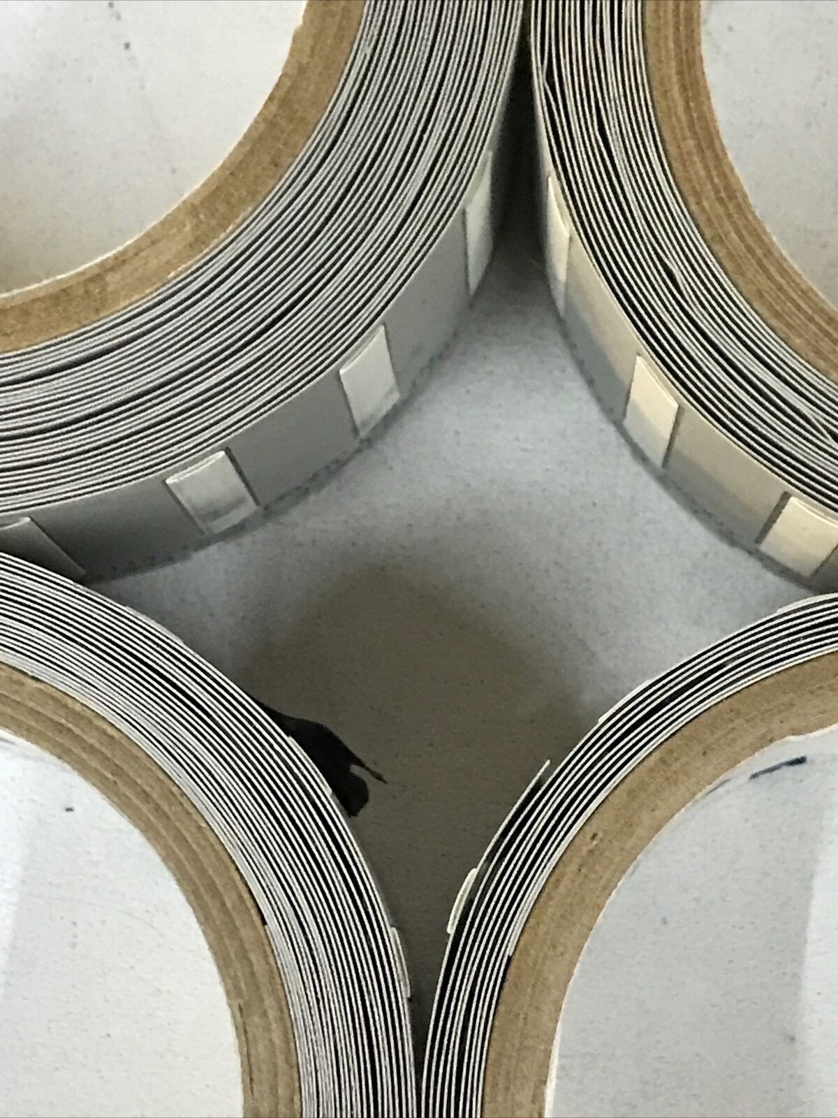 *LOT OF 4 USED ROLLS* Brady PSBXP-114-125 PS Permasleeve Wire Sleeve Labels