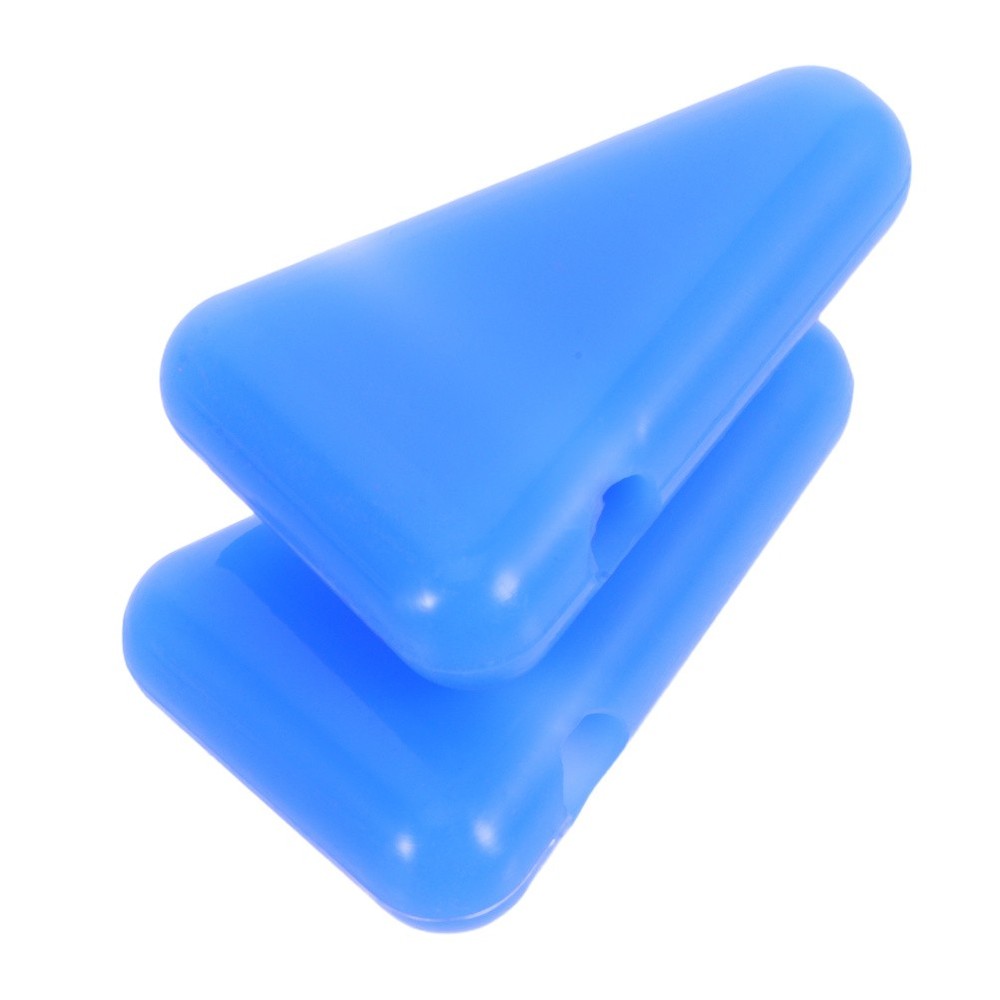 2 Pcs Fork Holder Block Tuning Stabilizer Forks Triangle Silicone Fixing