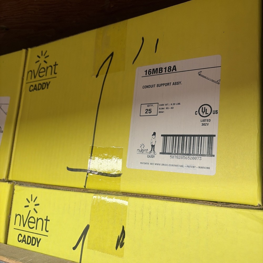 16MB18A Caddy 1” Conduit Support Assy. New 25ea Case