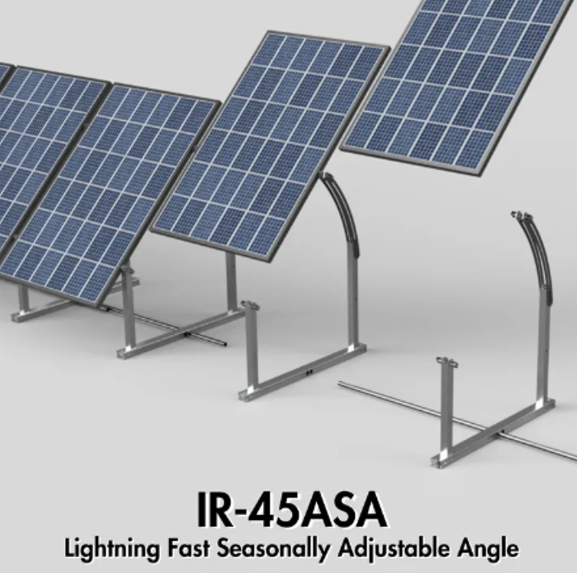 IntegraRack IR-45ASA Seasonally Adjustable BallastRack™ Racking (Single Frame)