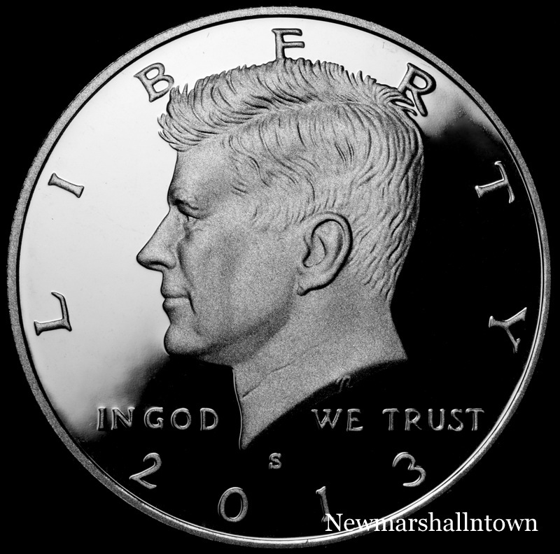 2013 S  Kennedy Half Dollar Mint Clad Proof ~ Deep Cameo ~ From U.S. Proof Set