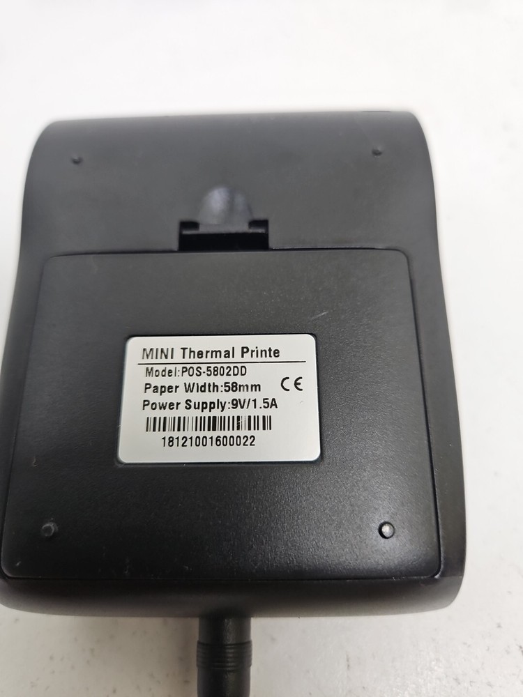 MINI 58MM BT WIRELESS MOBILE THERMAL RECEIPT PRINTER POS-5802DD