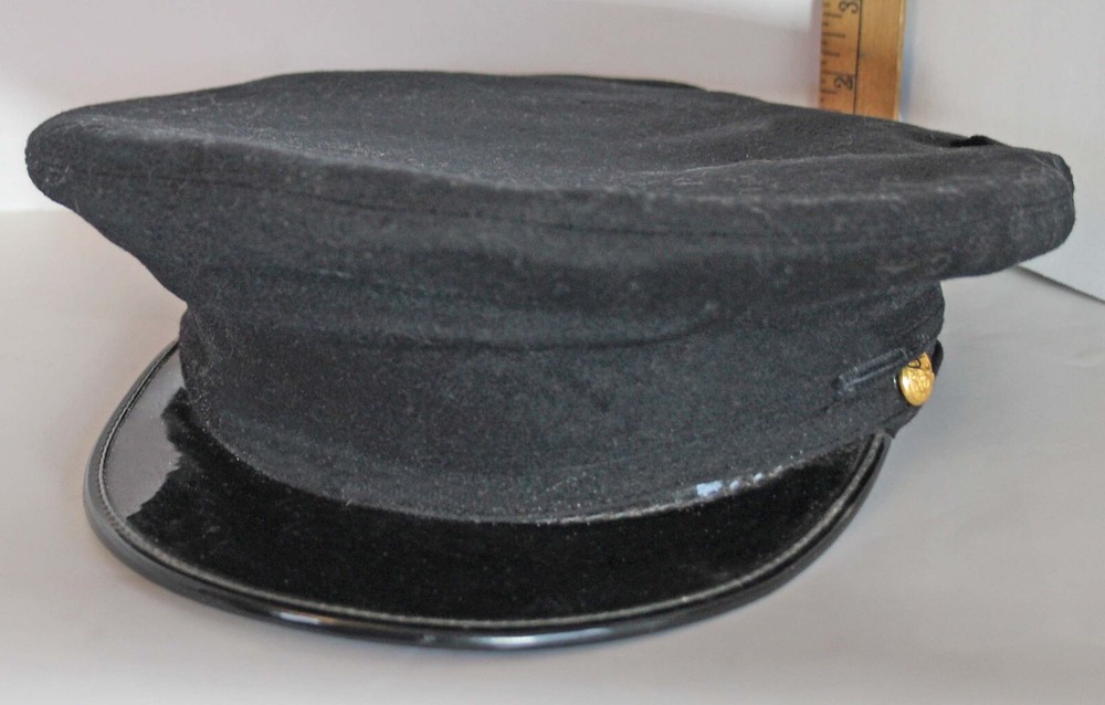 VNTG WWII USN Navy Officer Cap Covers Dog Tag Gloves Socks