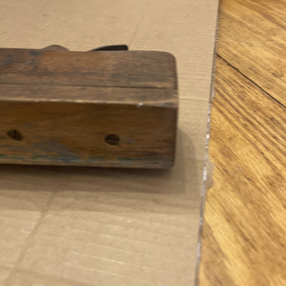 Vintage Block Plane With Deep Metal Stamp Ward