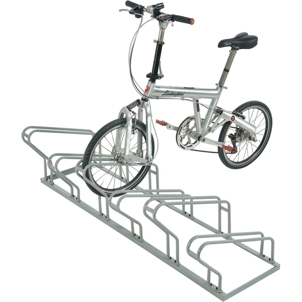 Low Profile Bike Rack Single Sided Version 6-Bike Capacity