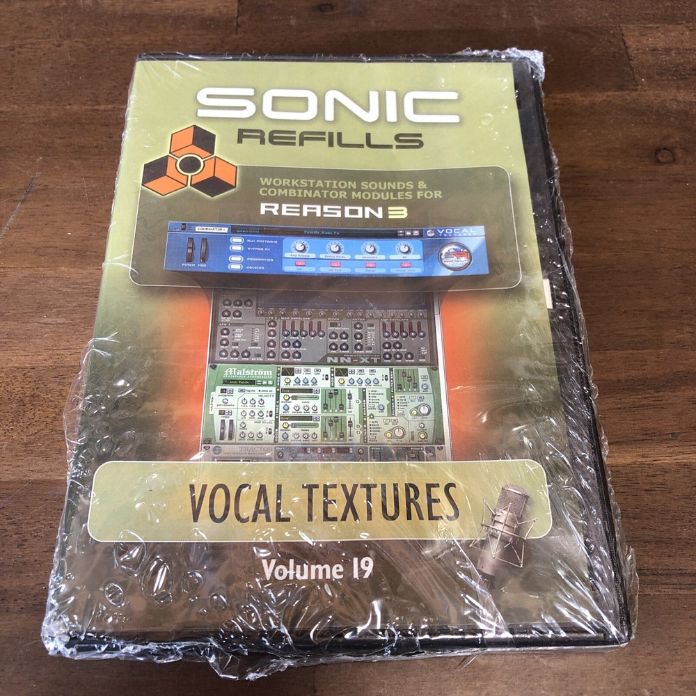 Sonic Refills Reason 3 Vocal Textures Volume 19