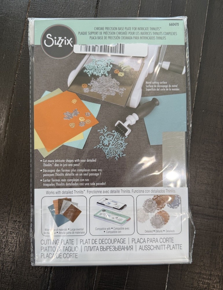 Sizzix Chrome Precision Plate