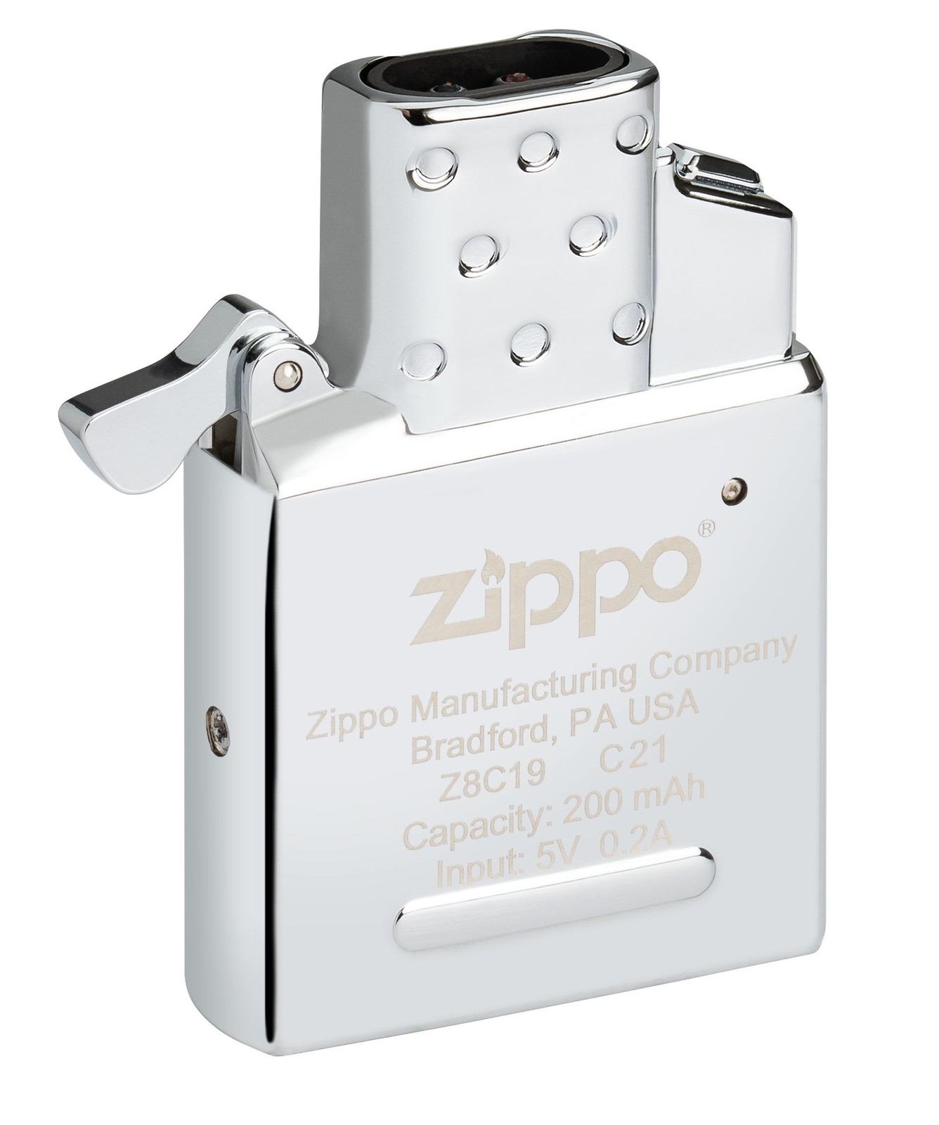 Zippo Double Arc Rechargeable Lighter Insert, Blister Pack #65823