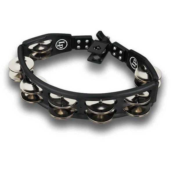 LP Cyclops Mounted Tambourine, Black LP160