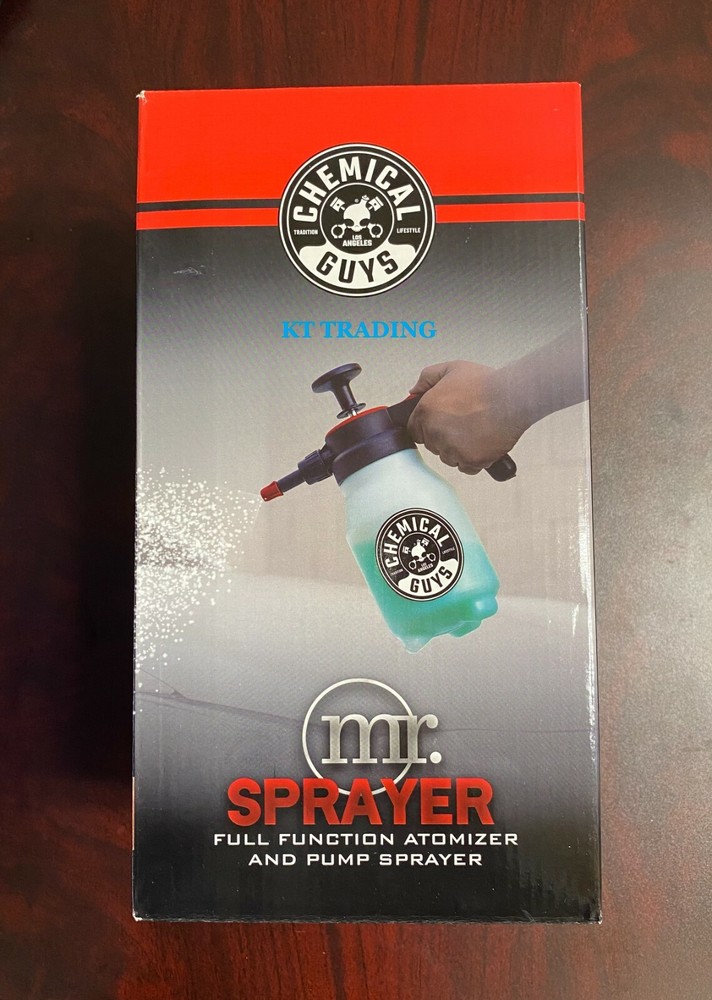 Chemical Guys ~ Mr. Sprayer PORTABLE Full Function Atomizer & Pump Sprayer 50 oz